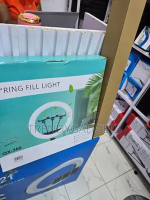 Qx360 14-Inch Led Ring Light Kit With Stand for Content Creators