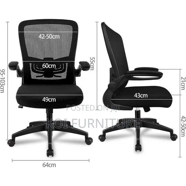 Offiice Chair : Ergopro Flex: Mid-Back Mesh Office Chair