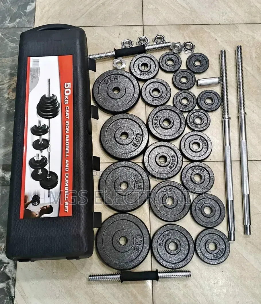 50kgs Chrome Dumbbell With Case