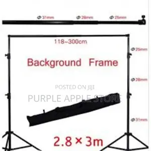 Background Stand 2.8×3 Meters Stand Support With 3 X 6 M