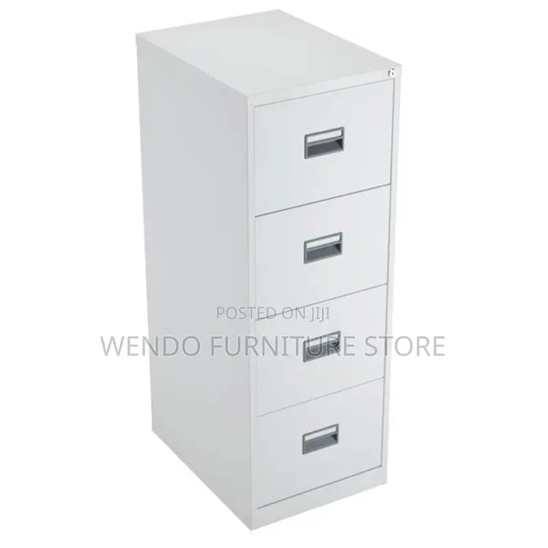 Office Cabinet; Steel Office Cabinet With Four Drawers