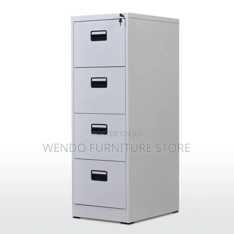 Office Cabinet; Steel Office Cabinet With Four Drawers