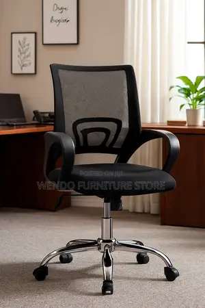 Office Chairs; Fabric Ergonomic Supportive Mesh Chairs
