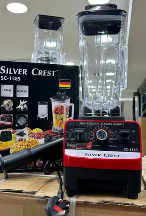 Silver Crest Commercial 2 in 1 Blenders 
Electric