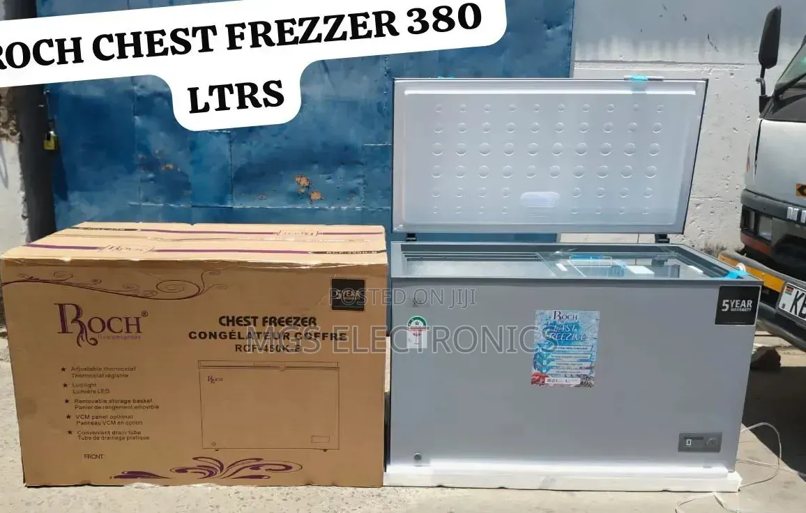 *Roch Chest Frezzer* *New Models Fridges RCF-450-K-B (380 Litres)