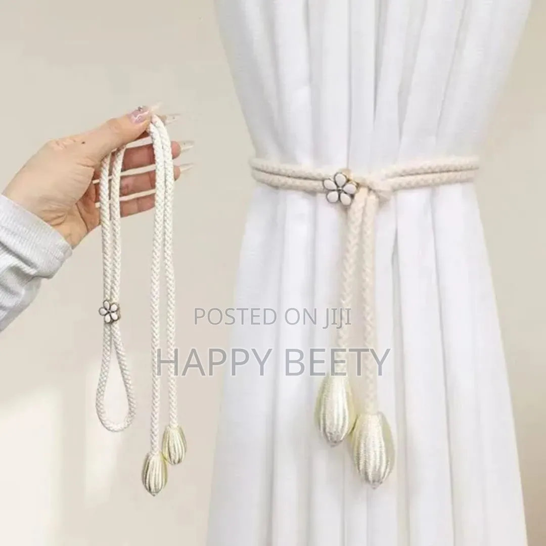 Modern Eco Friendly Fabric Adjustable Curtain Tieback