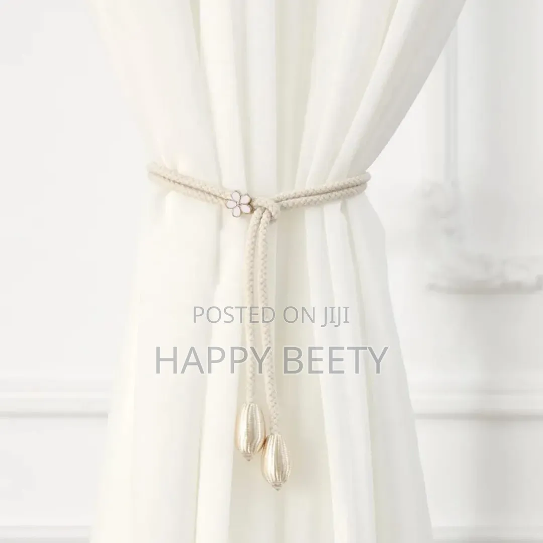 Modern Eco Friendly Fabric Adjustable Curtain Tieback