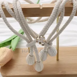Modern Eco Friendly Fabric Adjustable Curtain Tieback