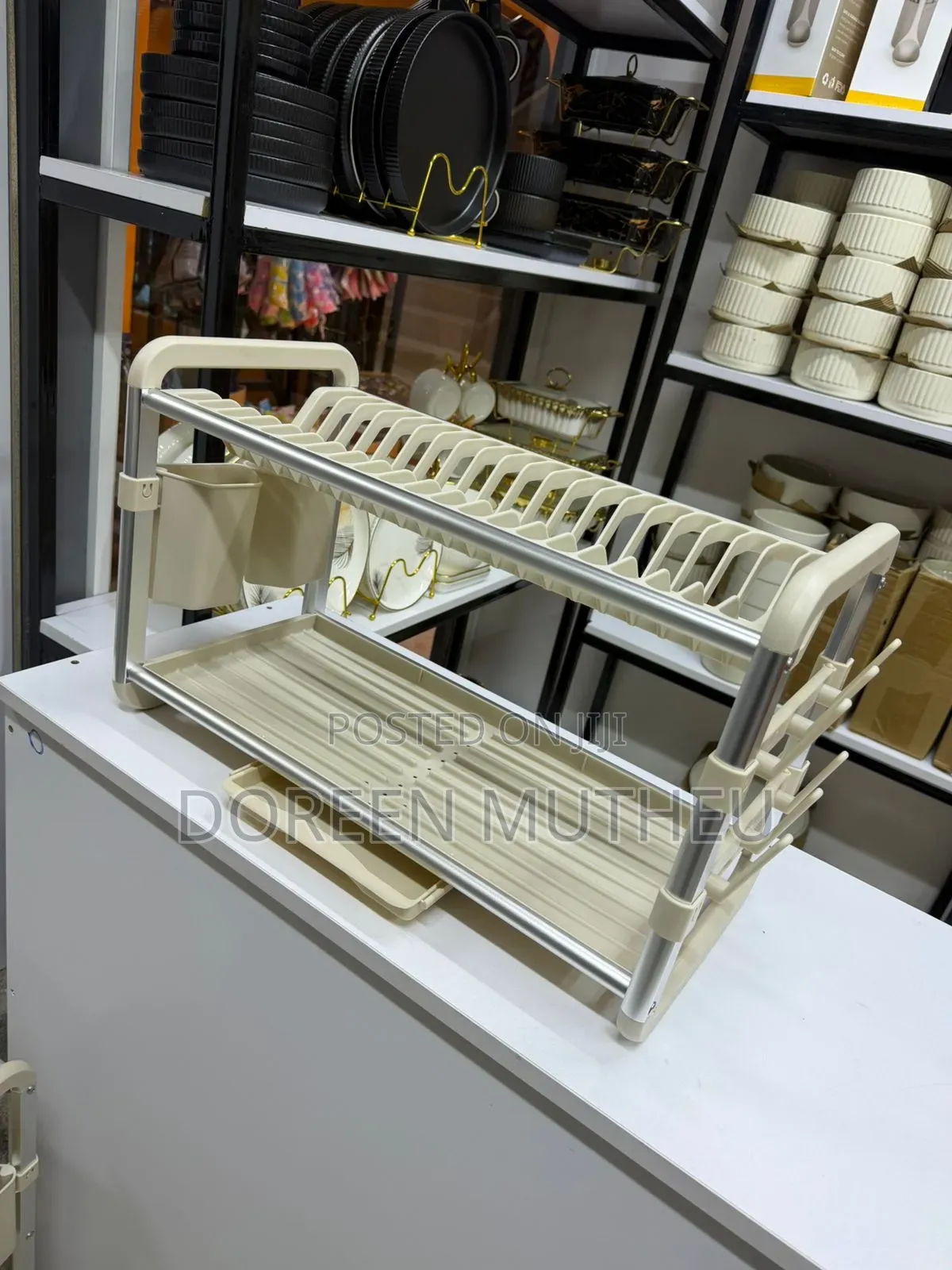 3 Tire Drying Dish Rack