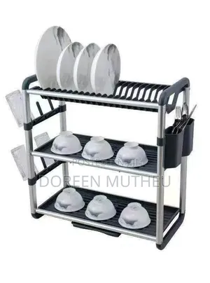 3 Tire Drying Dish Rack