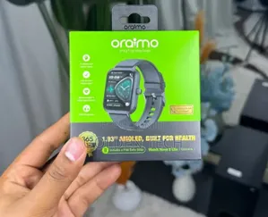 Oraimo Nova Watch Glow 2n Smart Watch-Ultra Clear 1.93" Almond Display