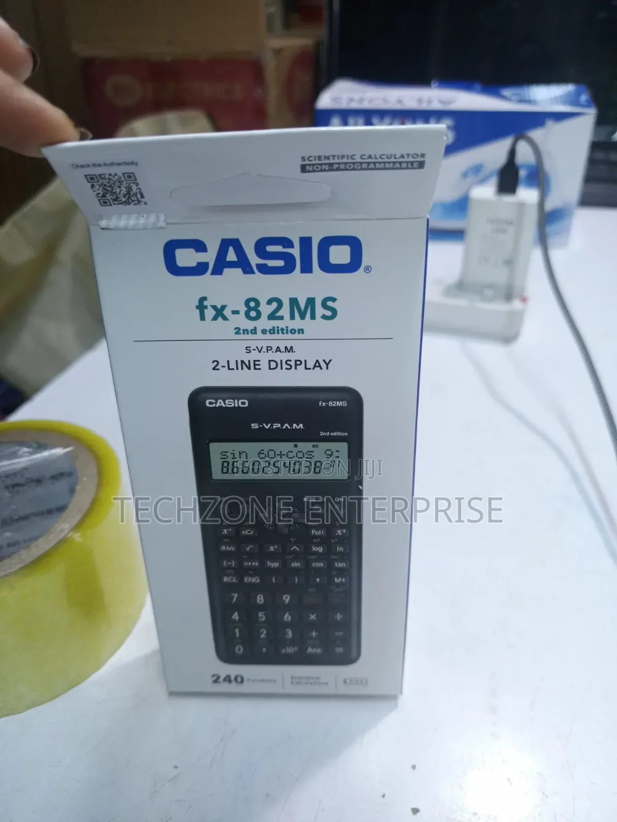 Fx-82ms Casio Calculator With 240 Built in Functions 