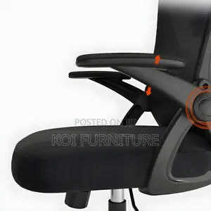 Office Chair : Premium High-Back Mesh Office Chair