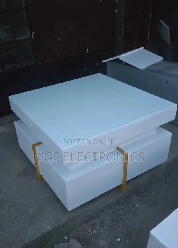 White Executive Modern Squire Coffee Table
