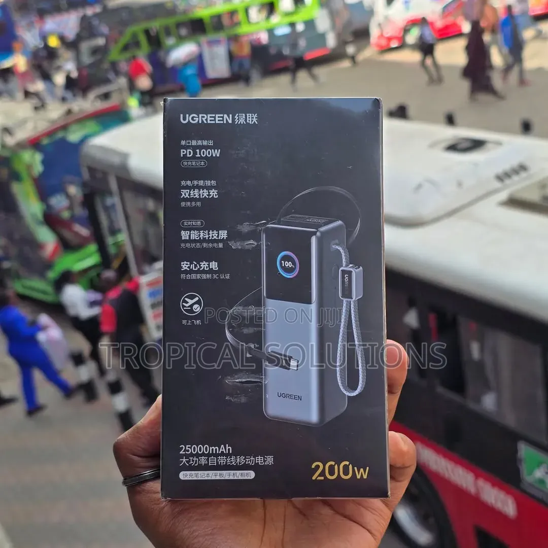 Ugreen 25000mah 200w Fast Charging Power Bank Pb-722