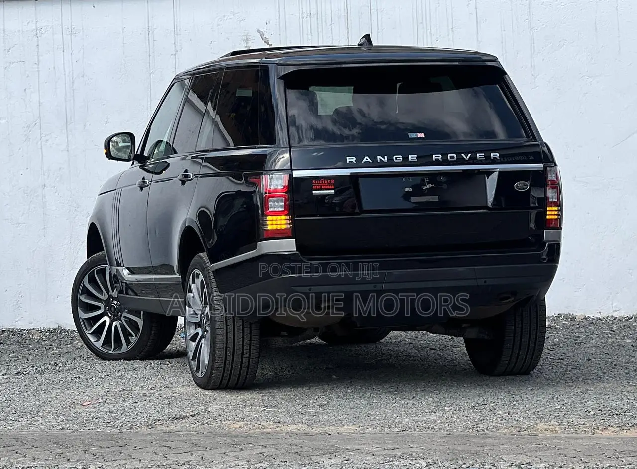 Land Rover Range Rover Vogue 2017 Black