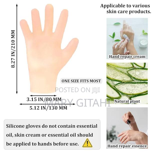 Silicone Moisturizing Hand Gloves - thumbnail 2