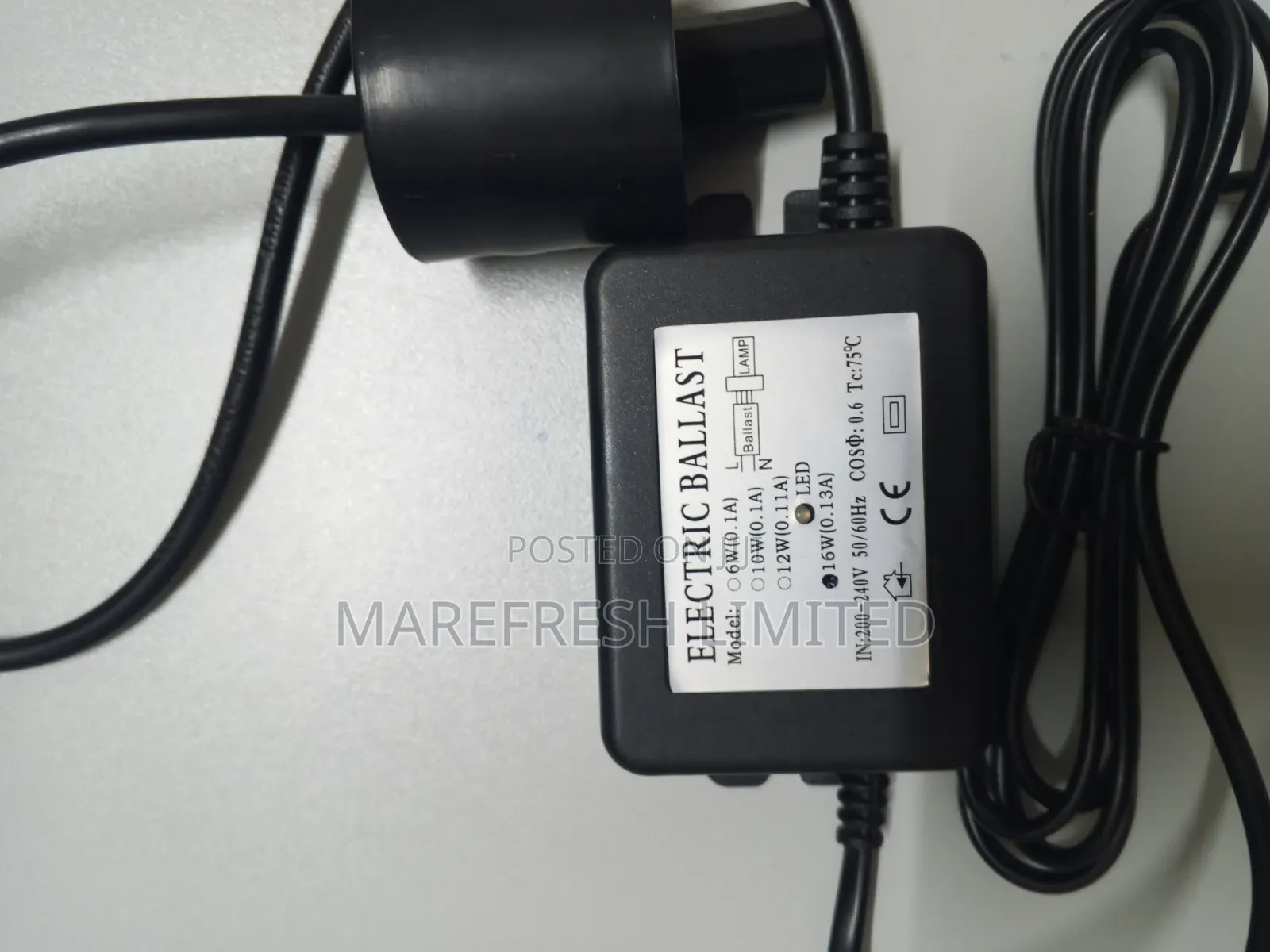 Uv Adapter / Ballast 6w,12w,16w,25w,35w,55w