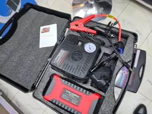 Emergency Car Jump Starter Power Bank With Air Compressor