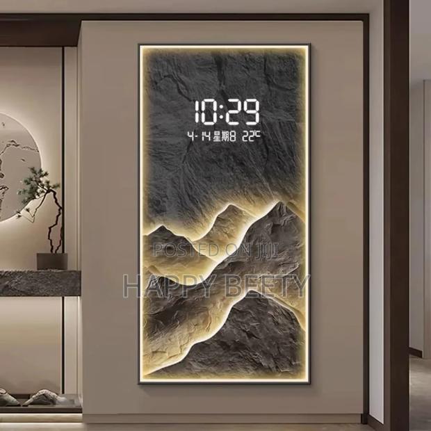 Beautiful Led Decorative Wall Clock - thumbnail 2