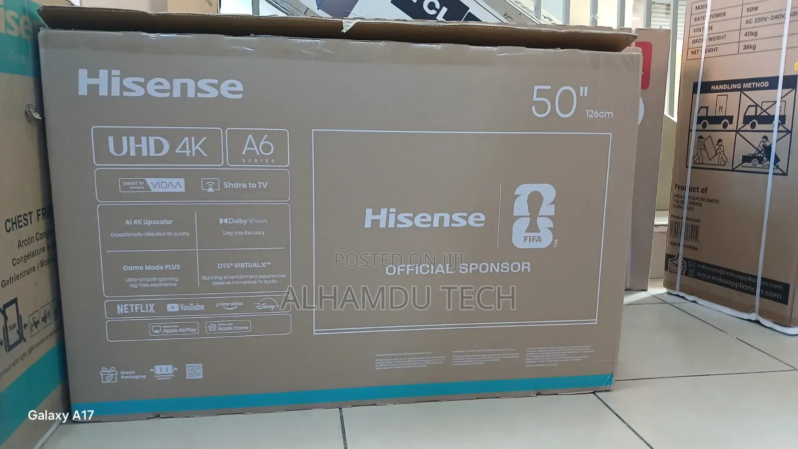 Hisense 50inch Uhd