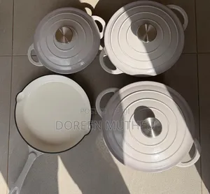 7pcs Enamelcast Iron Cook Wear