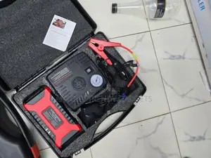 Portable Car Jump Starter Kit With Air Compressor and USB