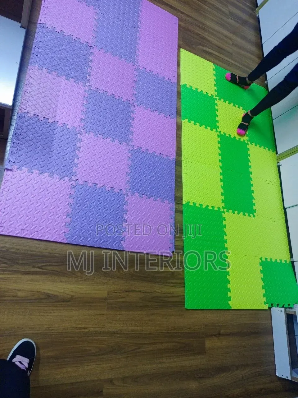 Cushioned Foam Interlocking Puzzle Mats