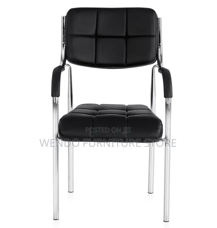 Office Chairs; Mid Backrest Leather Visitors Office Chairs