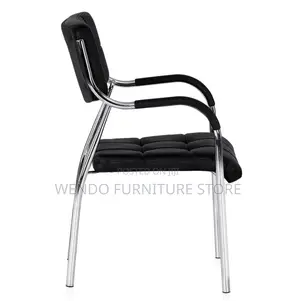 Office Chairs; Mid Backrest Leather Visitors Office Chairs