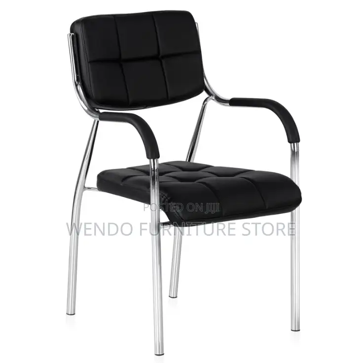 Office Chairs; Mid Backrest Leather Visitors Office Chairs