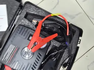 12v Emergency Battery Booster With Tire Inflator Pump