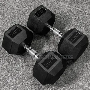 30kg Hexagonal Dumbbells