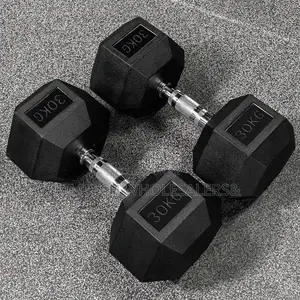 30kg Hexagonal Dumbbells