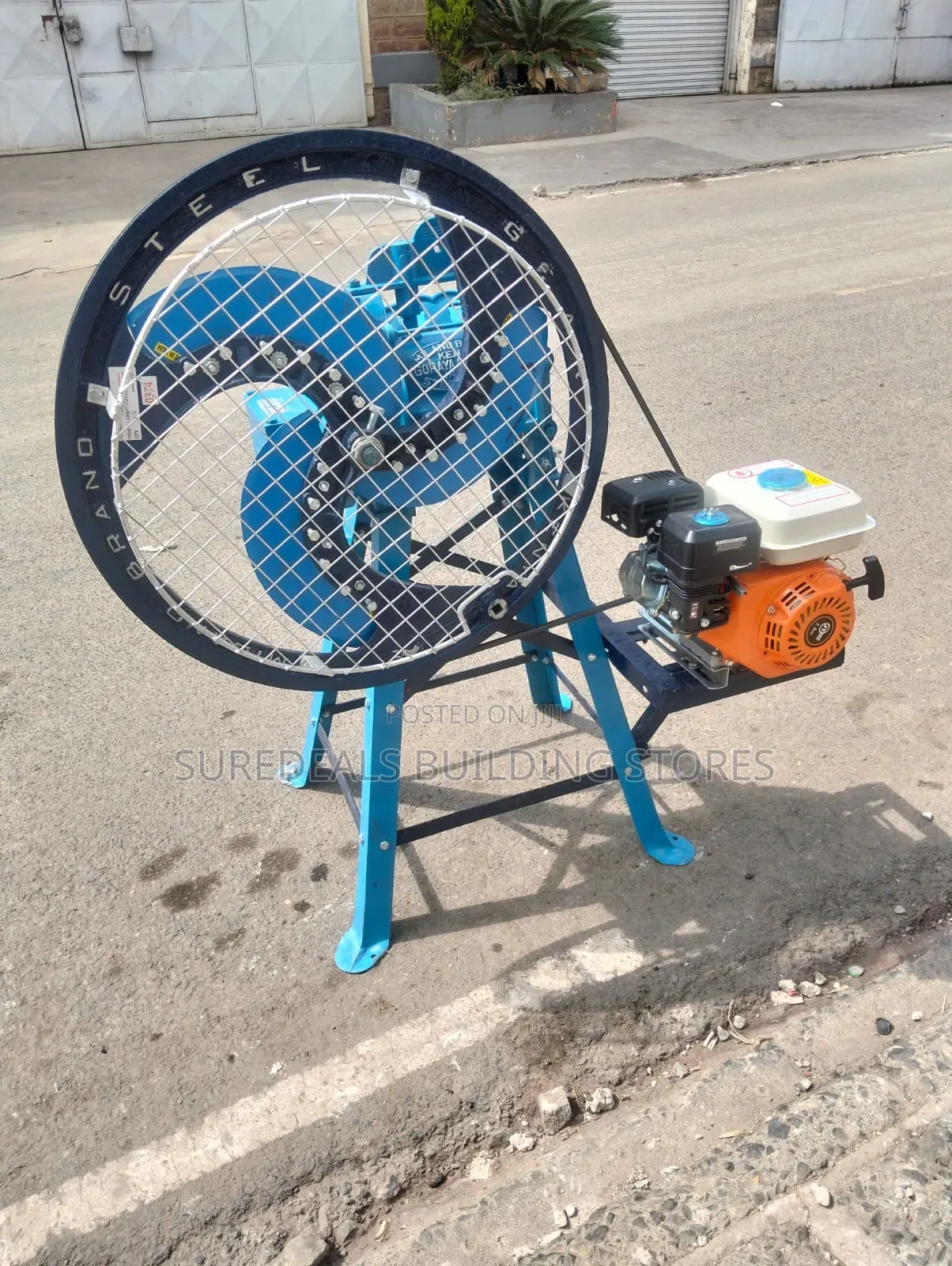 3 Blade Chaff Cutter With Gasoline Engine