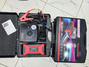 Car Jump Starter Power Bank and Air Compressor Combo