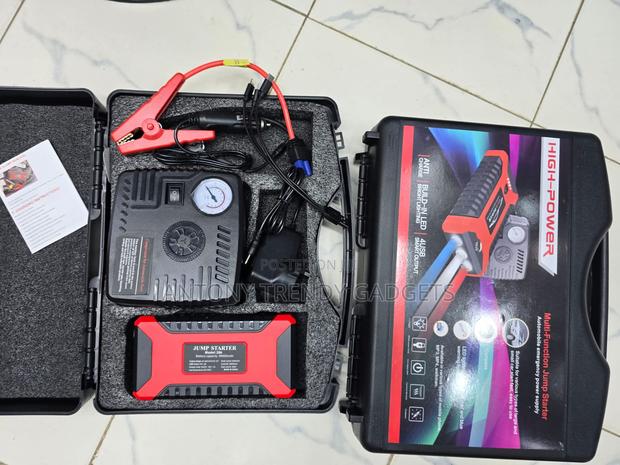 Car Jump Starter Power Bank and Air Compressor Combo - thumbnail 4