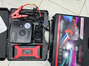 Car Jump Starter Power Bank and Air Compressor Combo