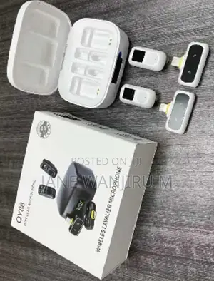 Qy88 Dual Channel Wireless Microphone Kit