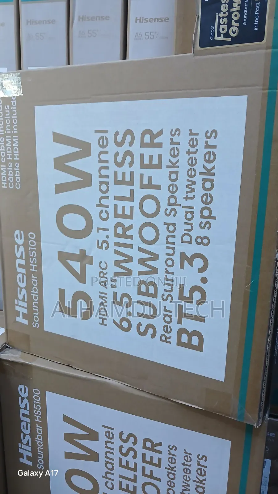 Hisense 540 Watts Soundbars
