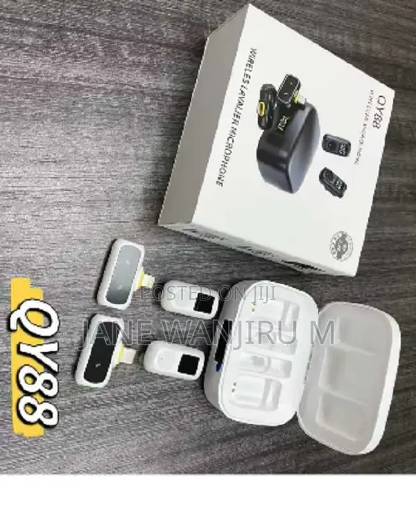 Qy88 Advanced Wireless Mic – High Quality Audio