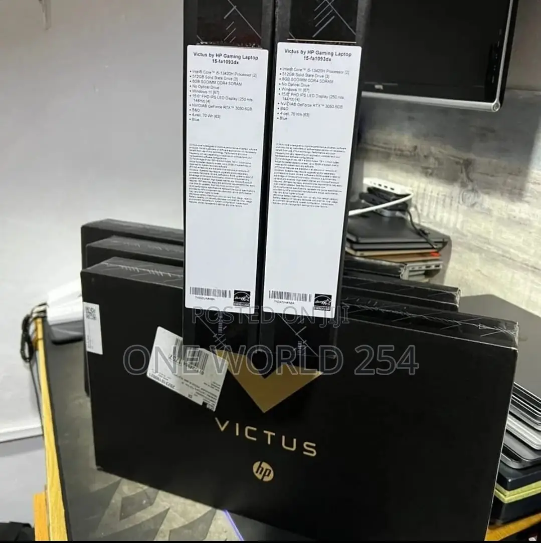 New Laptop HP Victus 15 8GB Intel Core i5 SSD 512GB