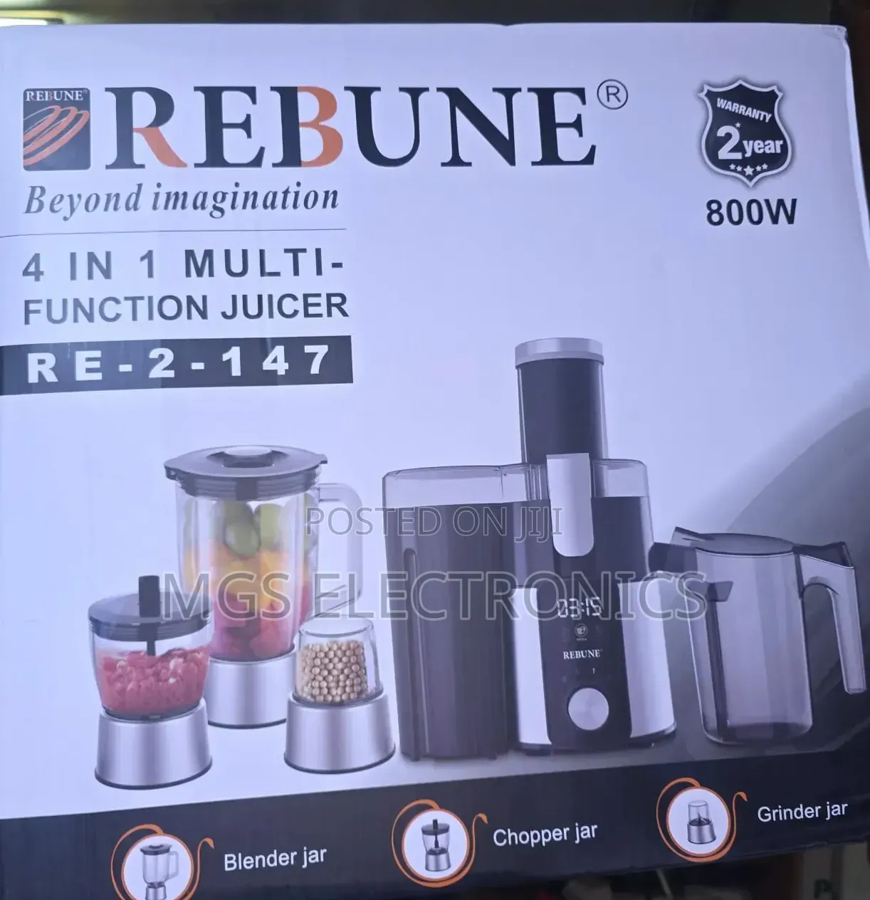 Rebune 4 in 1 Juicer