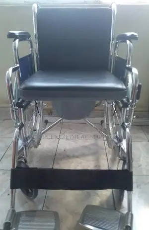 Standard With Commode Wheelchair (Convenient Toileting Support)