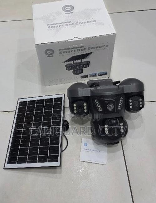 V380 Pro Outdoor Triple Lens Camera Wide-Angle Coverage Auto Tracking