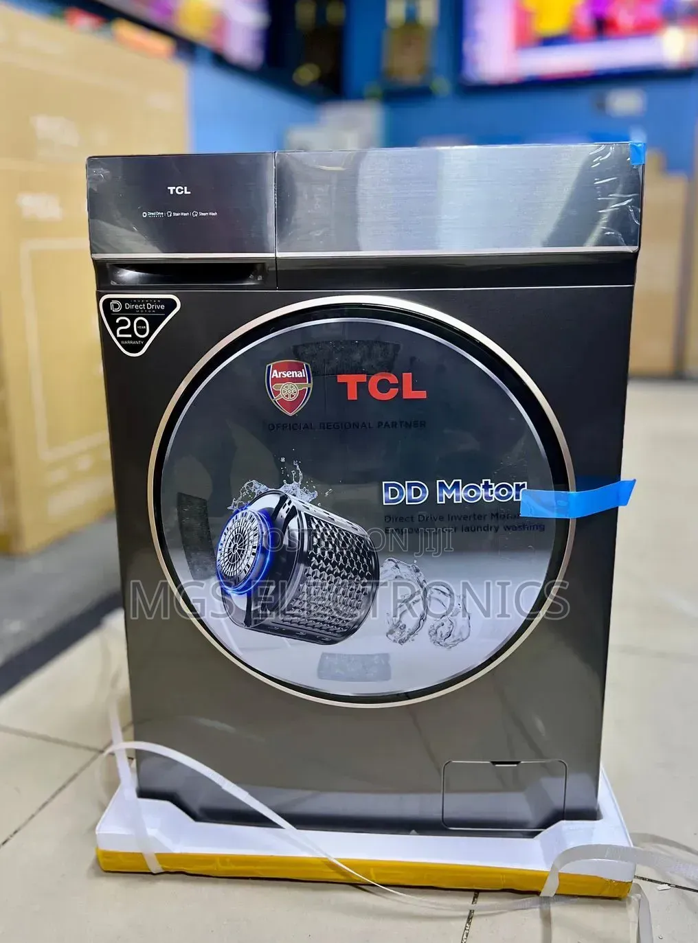 TCL 
Washing Machine Front 8 Kg Wash and Spin Touch Screen