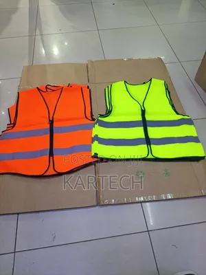 Luminous Green, Orange Reflective Safety Vest