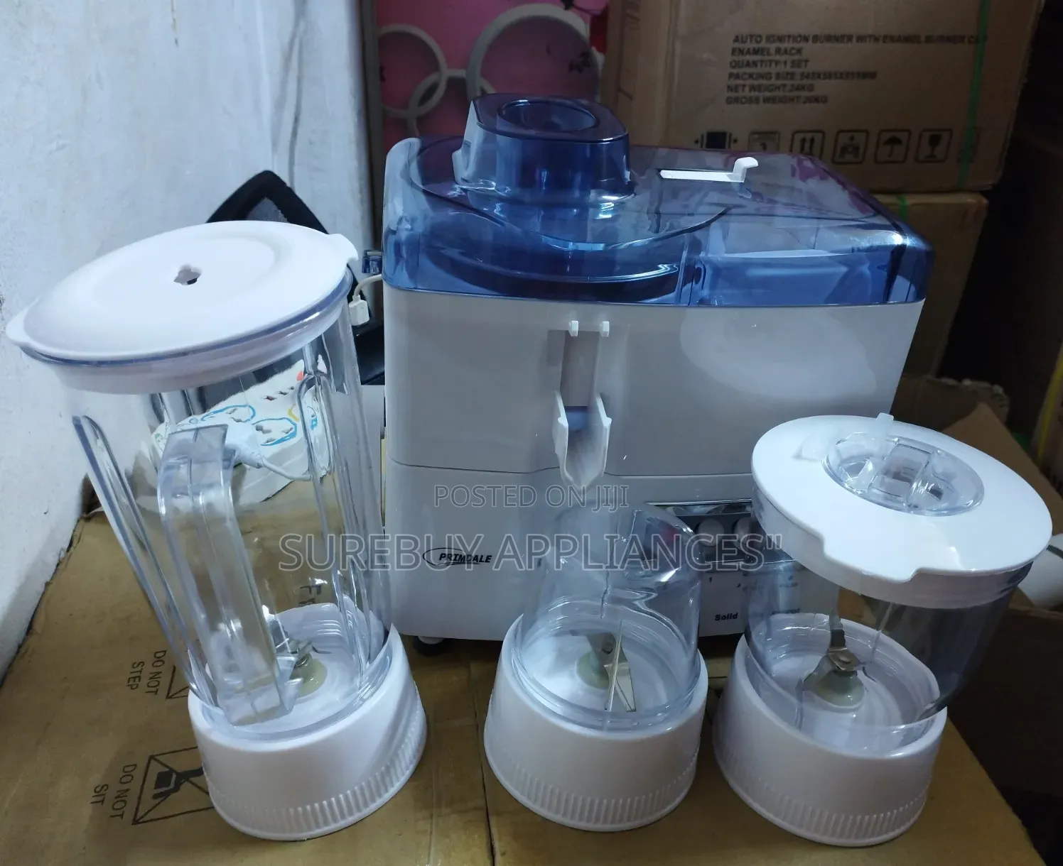 Primdale Multifunction 4-in-1 Kitchen Food Processor