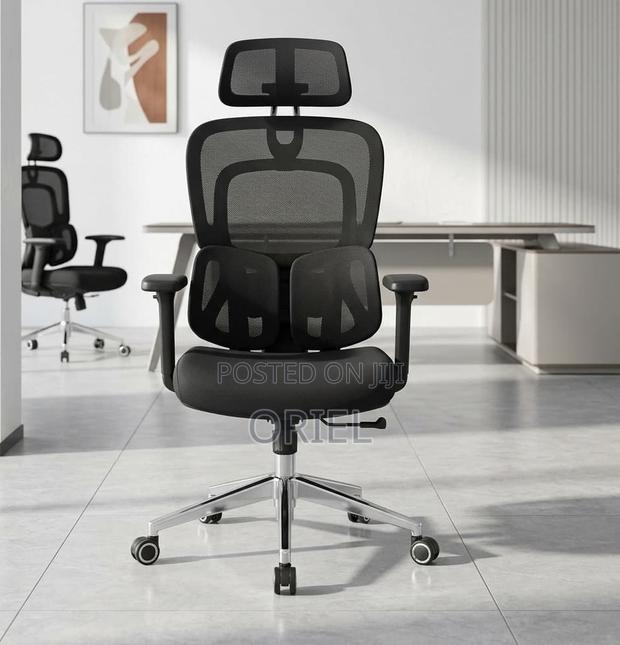 Office Chair : .Executive Lumbar Support Office Chair. - thumbnail 3