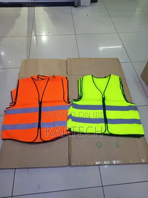 Luminous Green Reflective Safety Vest With Zip